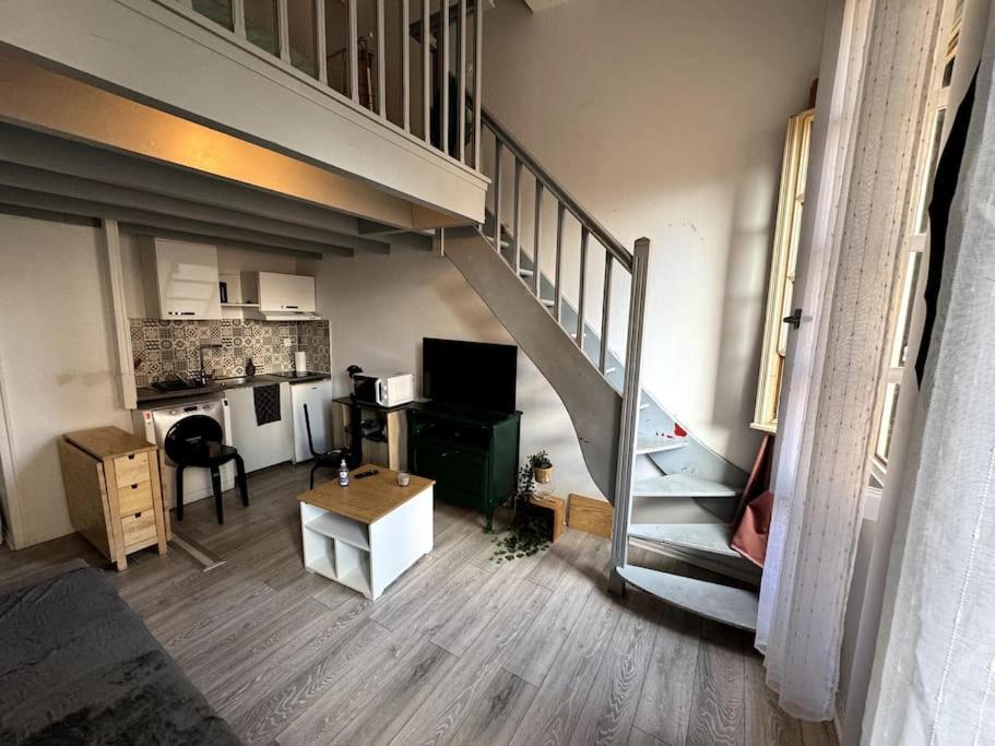 Centre Toulouse - Gare Matabiau - Grand Duplex Leilighet Eksteriør bilde